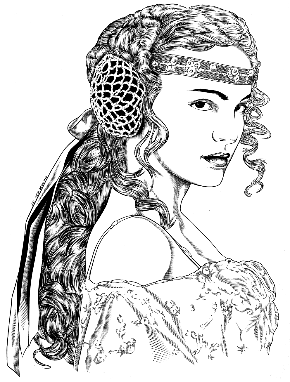 padme amidala coloring pages