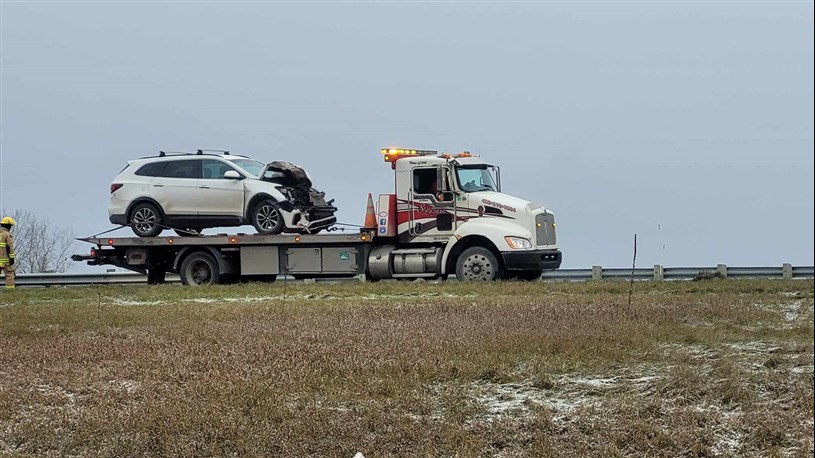 highway 40 accident vaudreuil