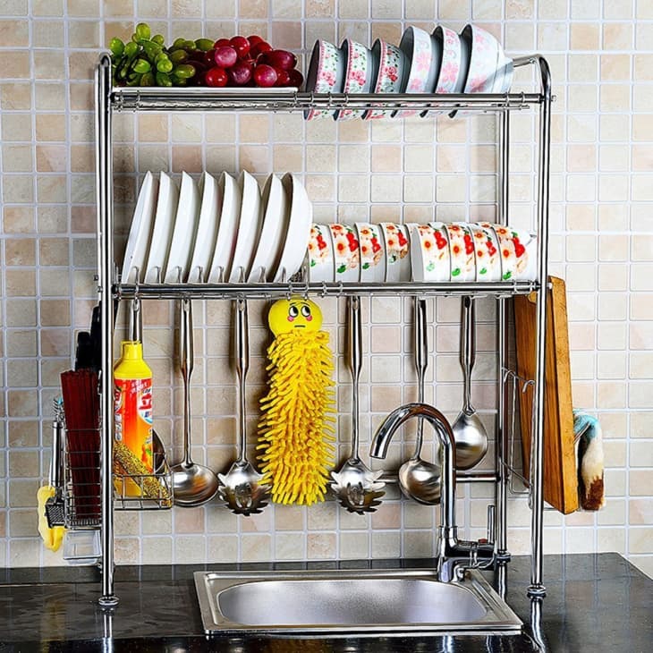 scandinavian dish rack