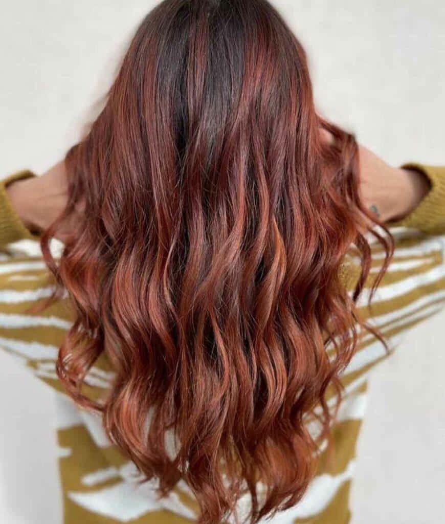 red brown hair colour ideas