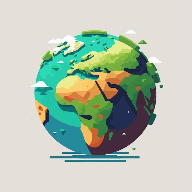 earth vector art