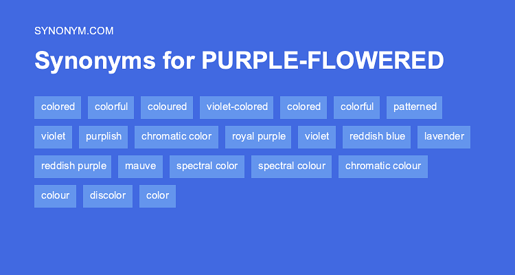 synonym for purple