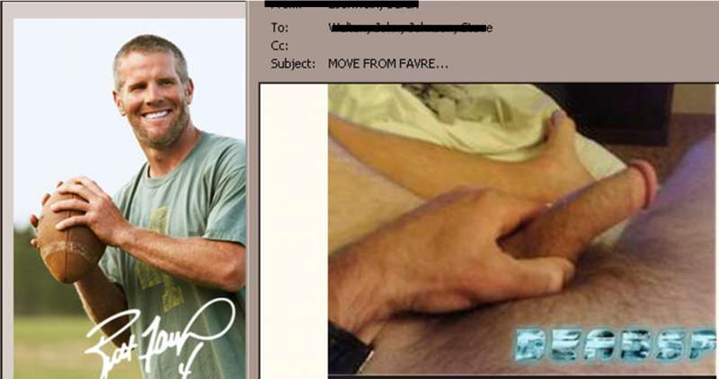 brett favre cock pic