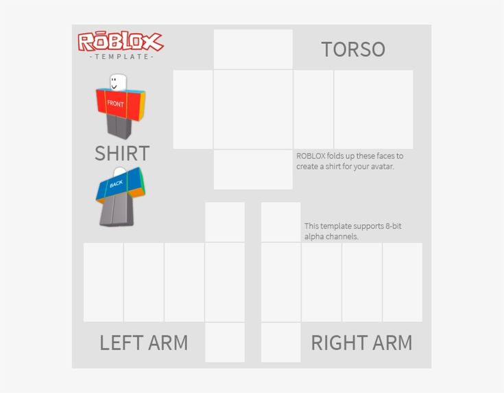 roblox shirt template