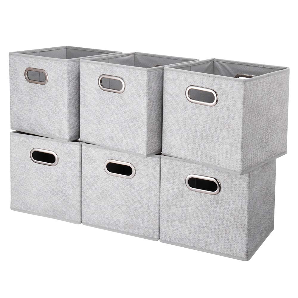 fabric cube storage boxes