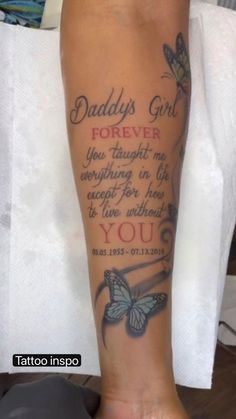 tattoo for dad memorial