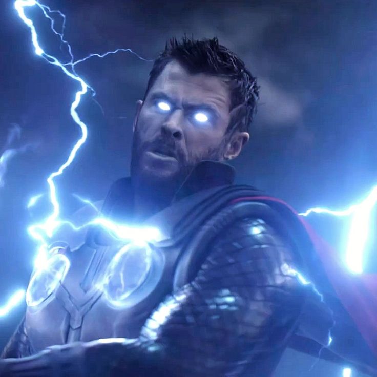 thor lightning eyes