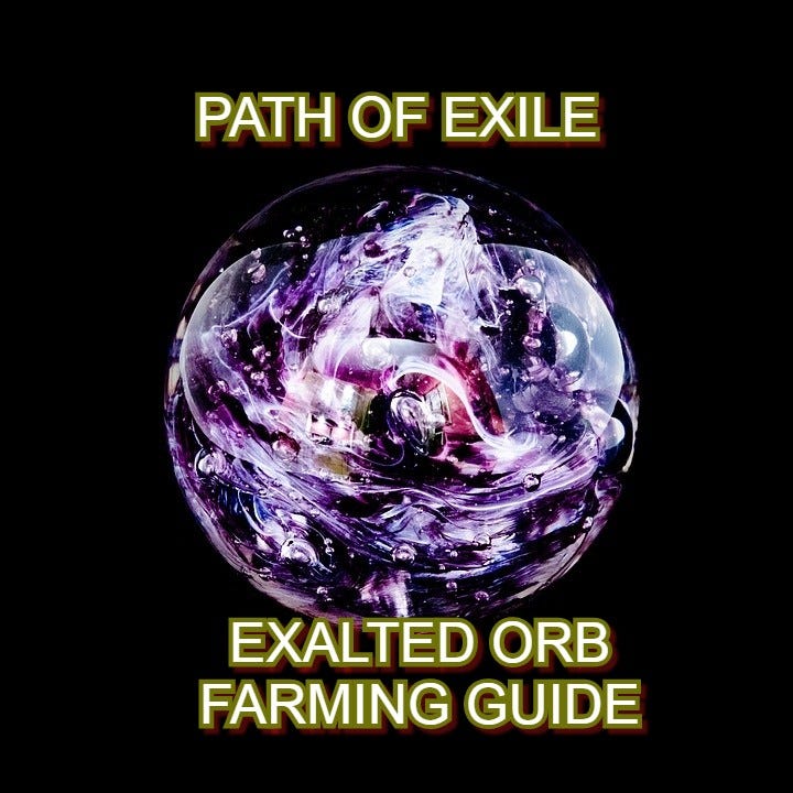 path of exile exalted orb farming