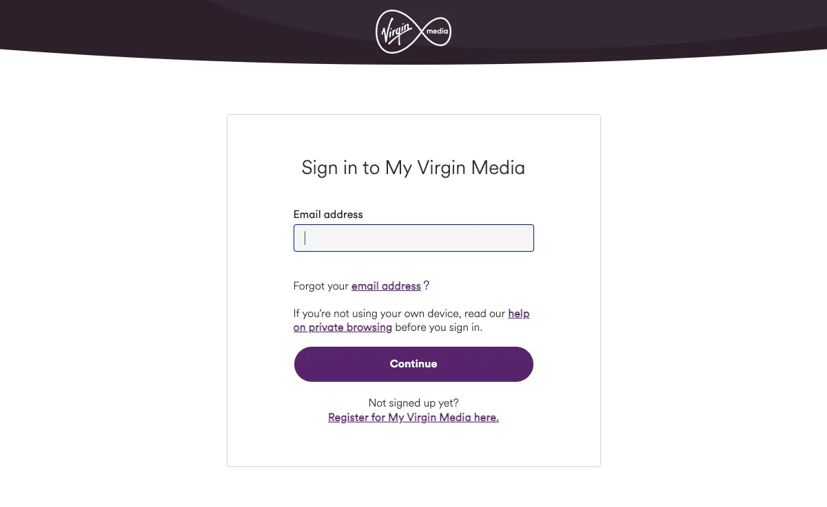 myvirginmedia sign in