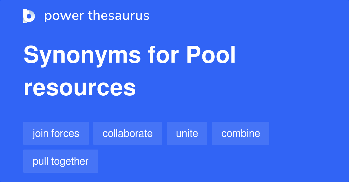 resources synonym