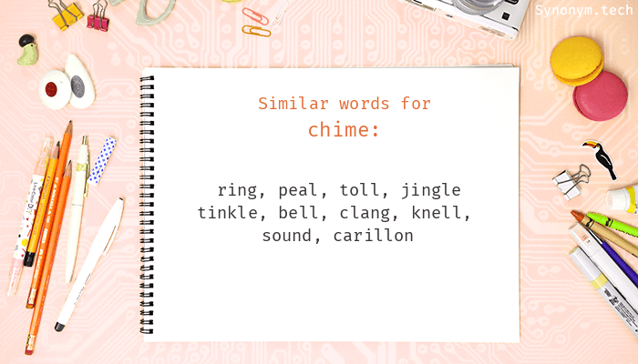 chime in synonym