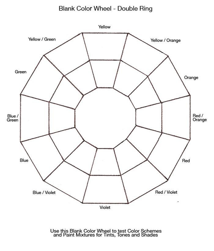 blank color wheel pdf