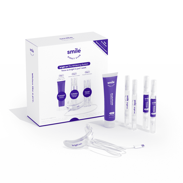 smiledirectclub teeth whitening kit