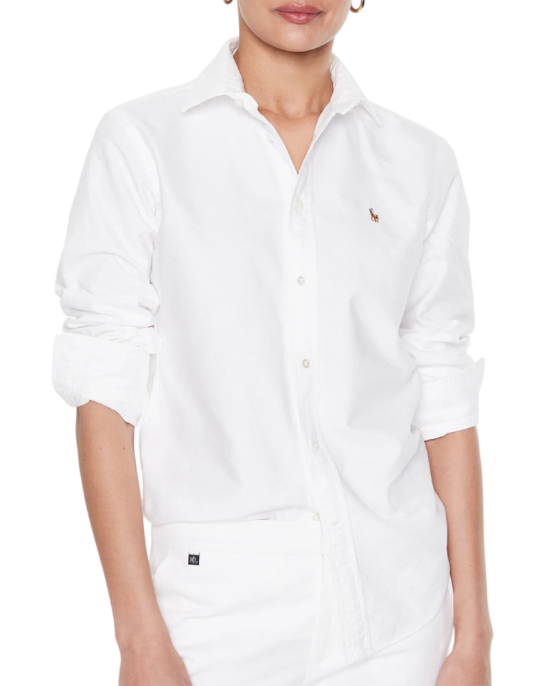 womens ralph lauren shirt white