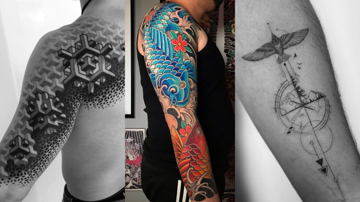 arm tattoos for men design