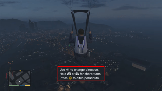 how do you use parachute in gta 5