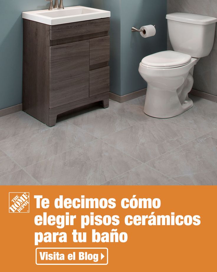 pisos para baños home depot