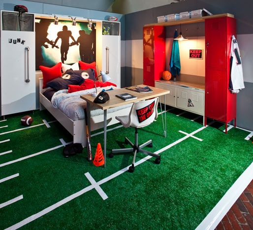 football room decor