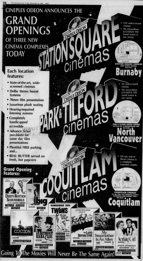 park and tilford cinema