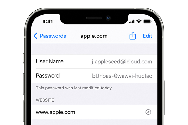 how do i get my password for my apple id