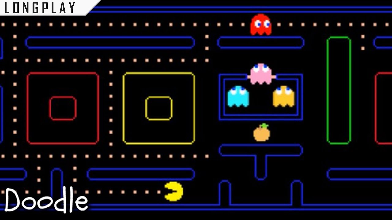 google doodles pac man