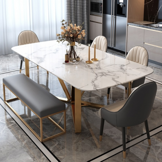 marble dining table 6 seater price