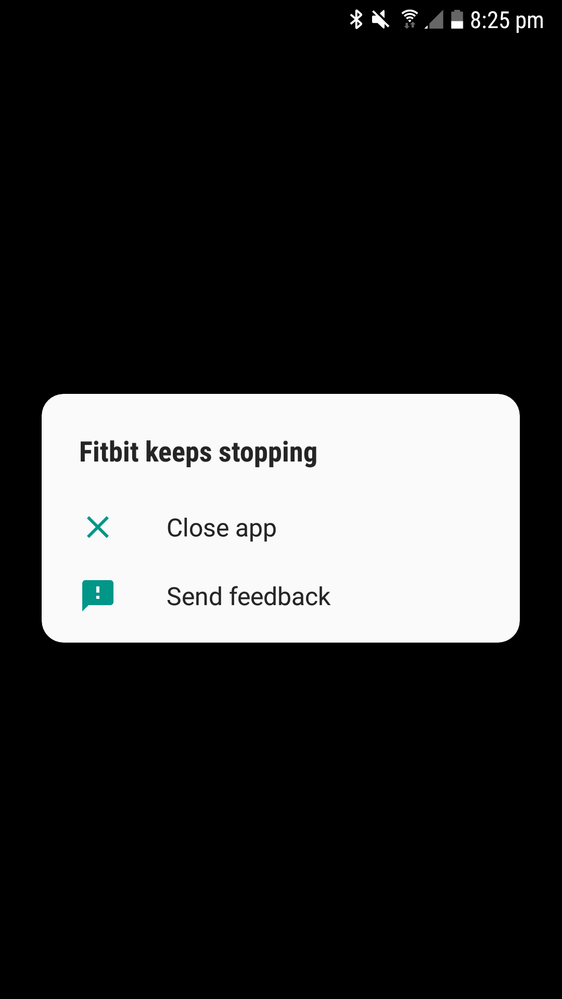 fitbit app crashing