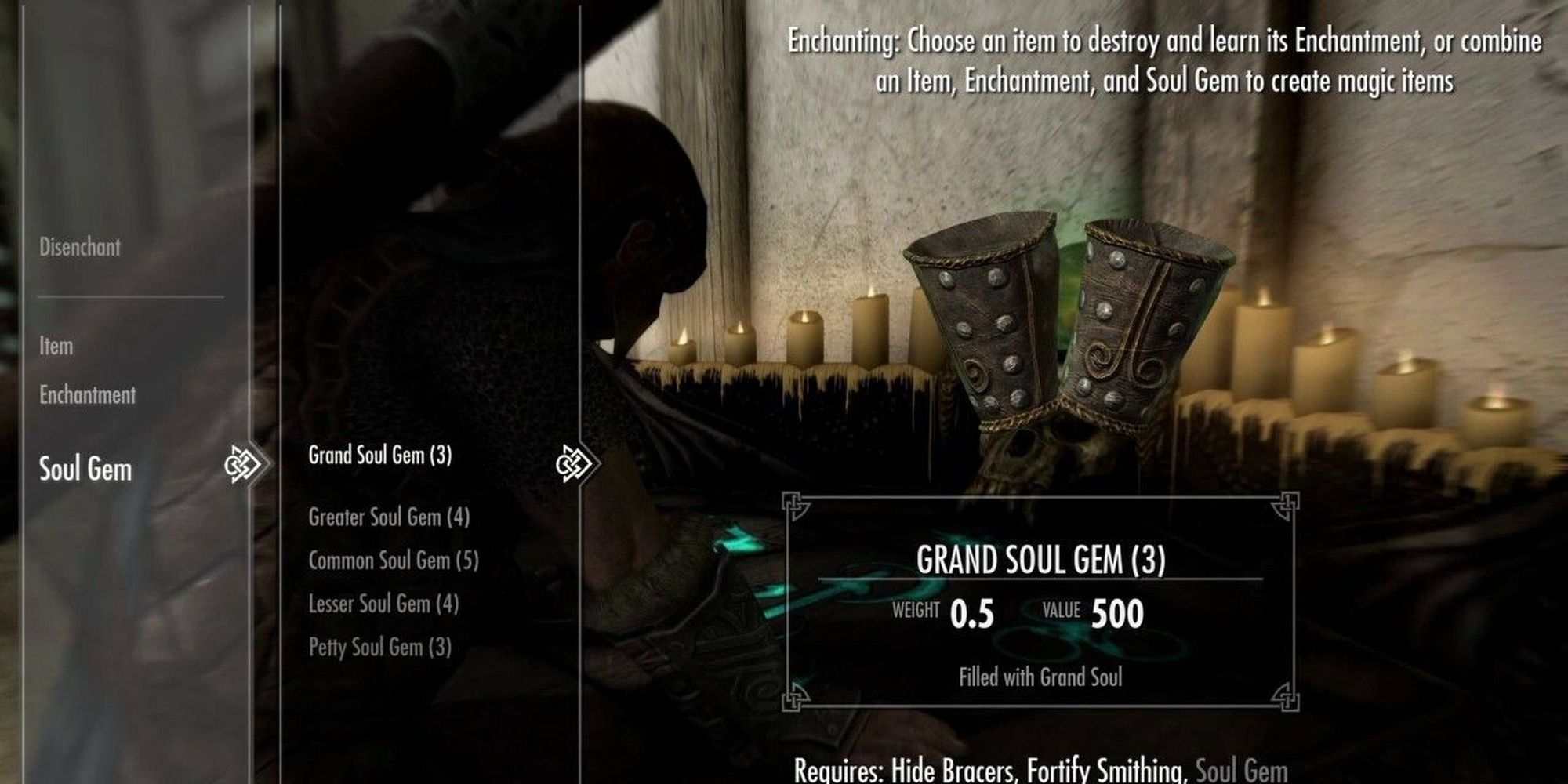 enchanting skyrim leveling