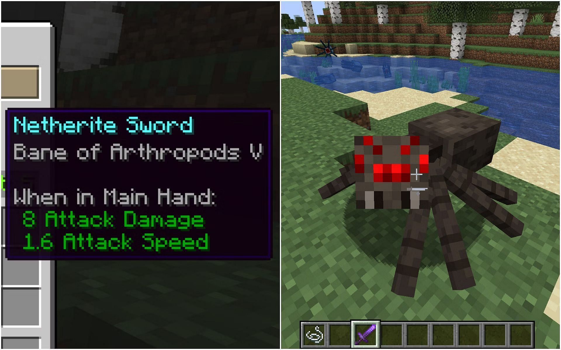 what does bane of arthropods do in minecraft