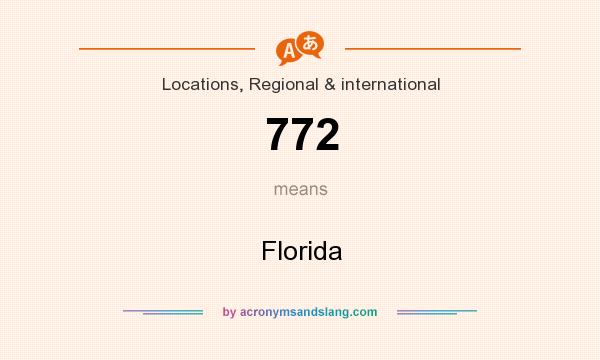 772 meaning slang