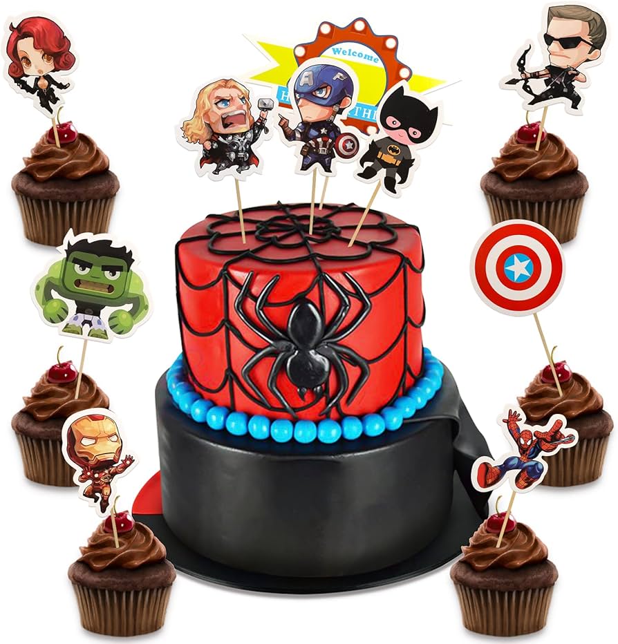 marvel cake toppers