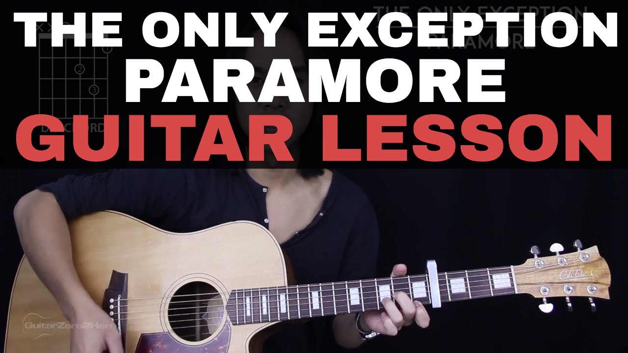 the only exception strumming