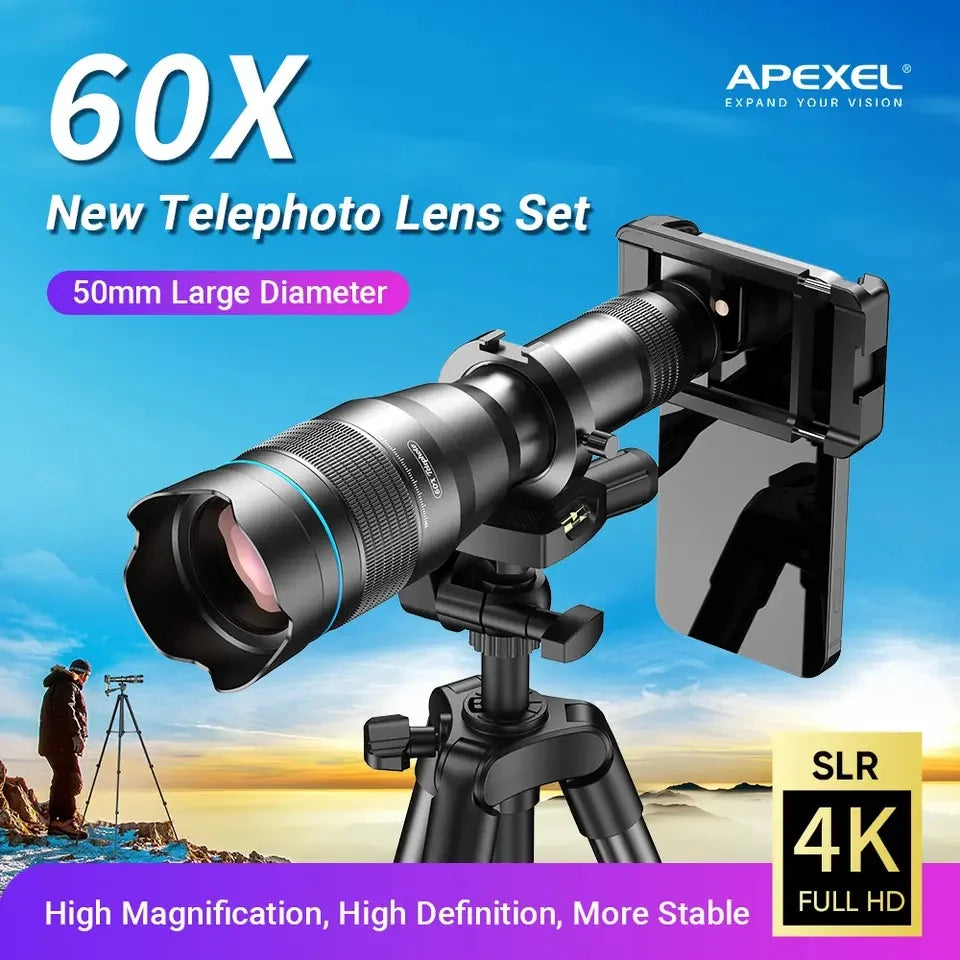 apexel zoom lens