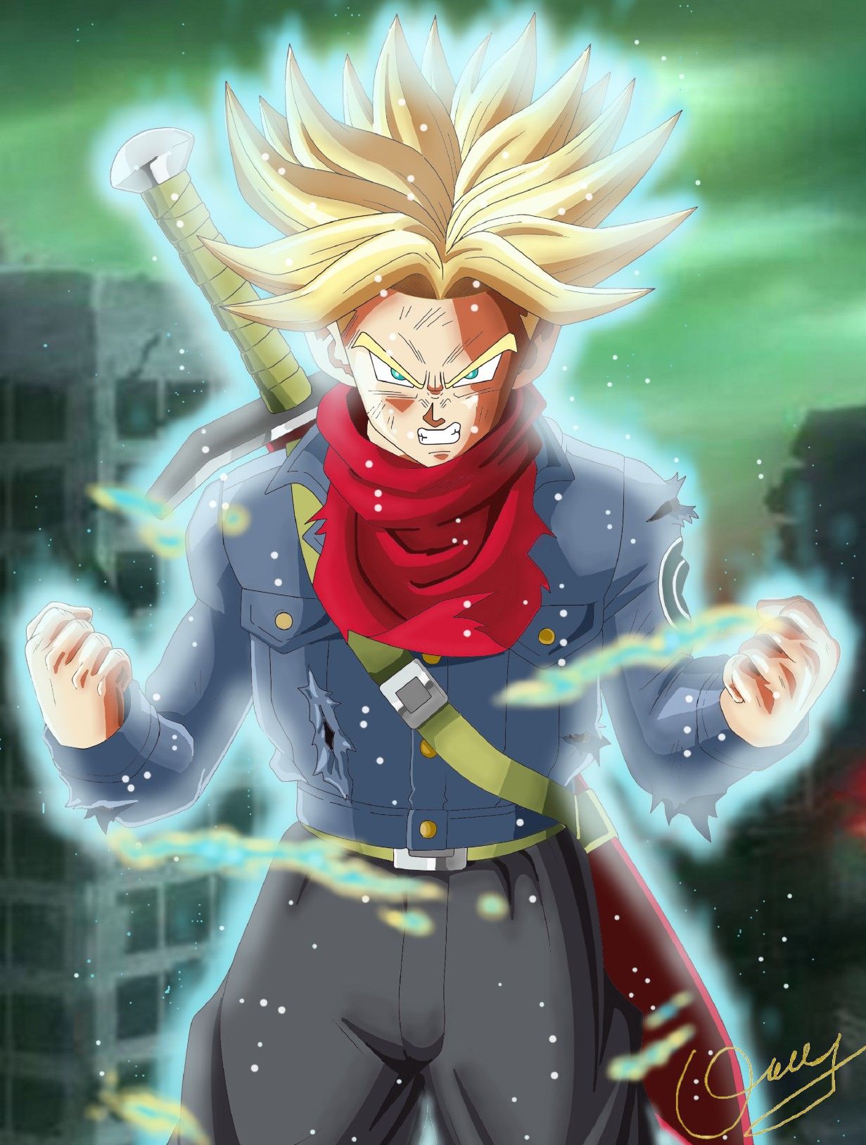 dbz ssj trunks