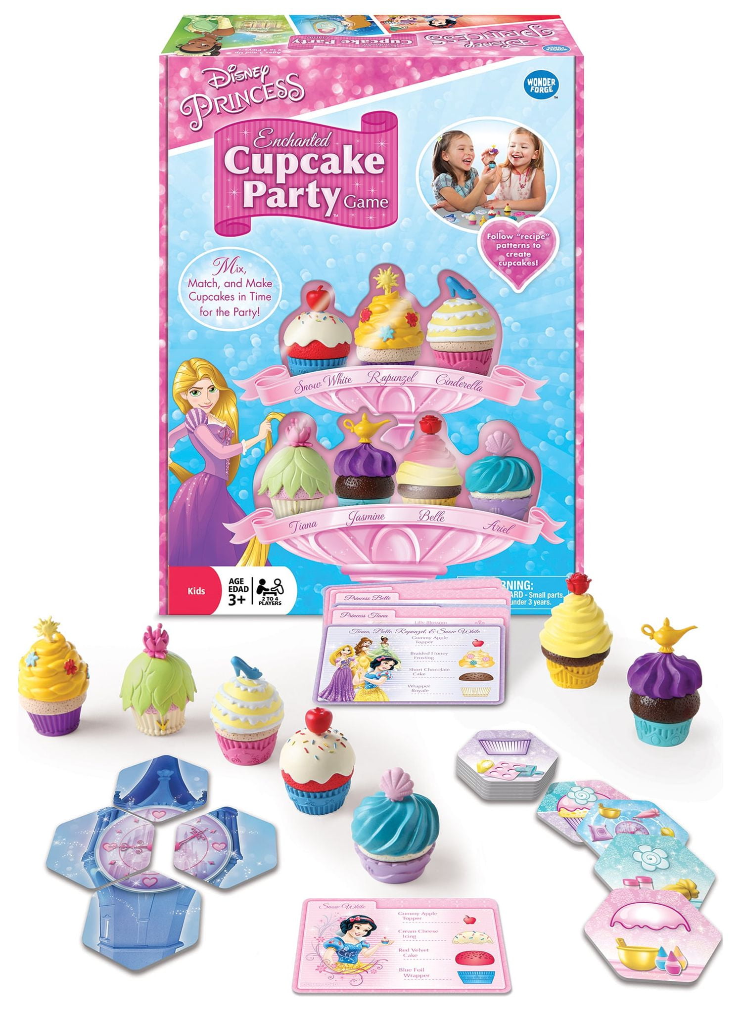 disney princess enchanted cupcake party game