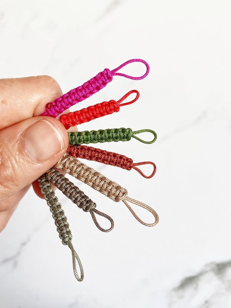 pulseras de macrame