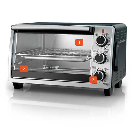 black & decker countertop oven