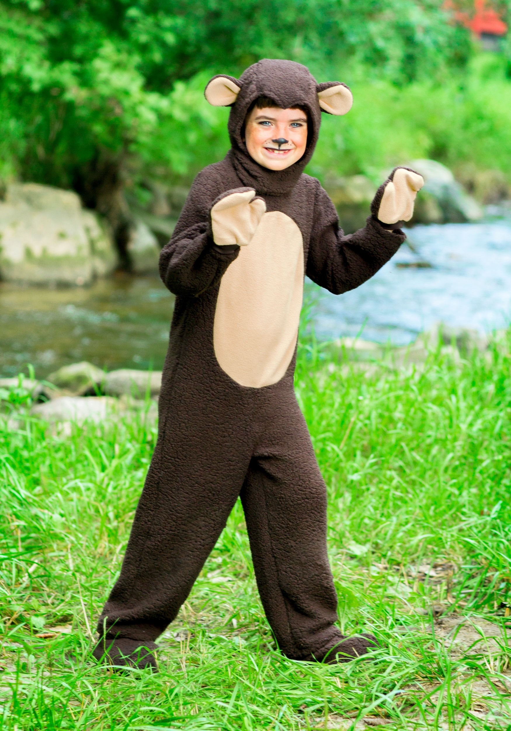 brown bear costume