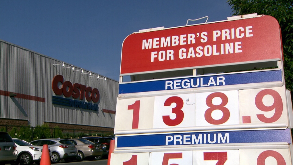 costco gasoline price