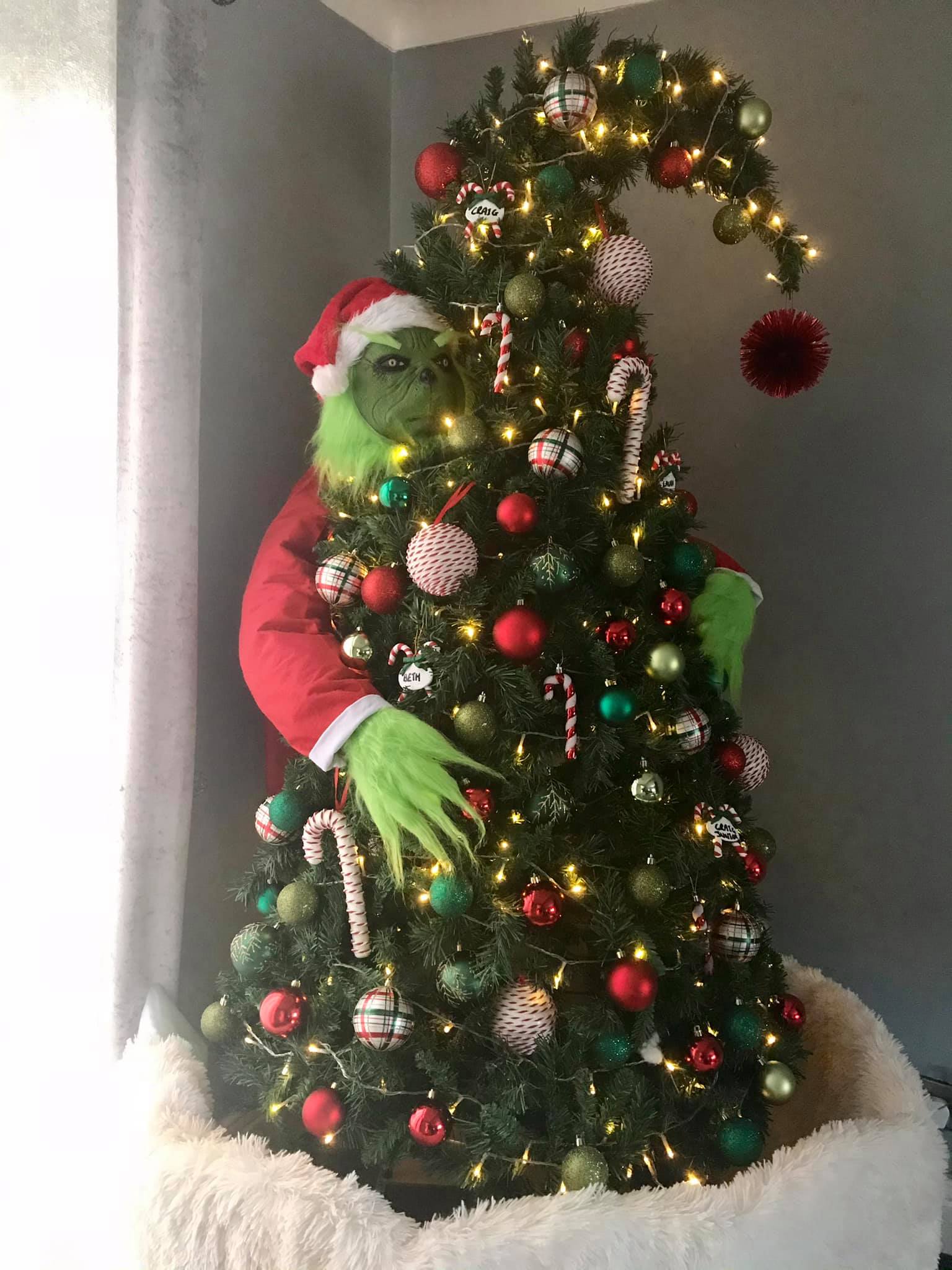 the grinch xmas tree