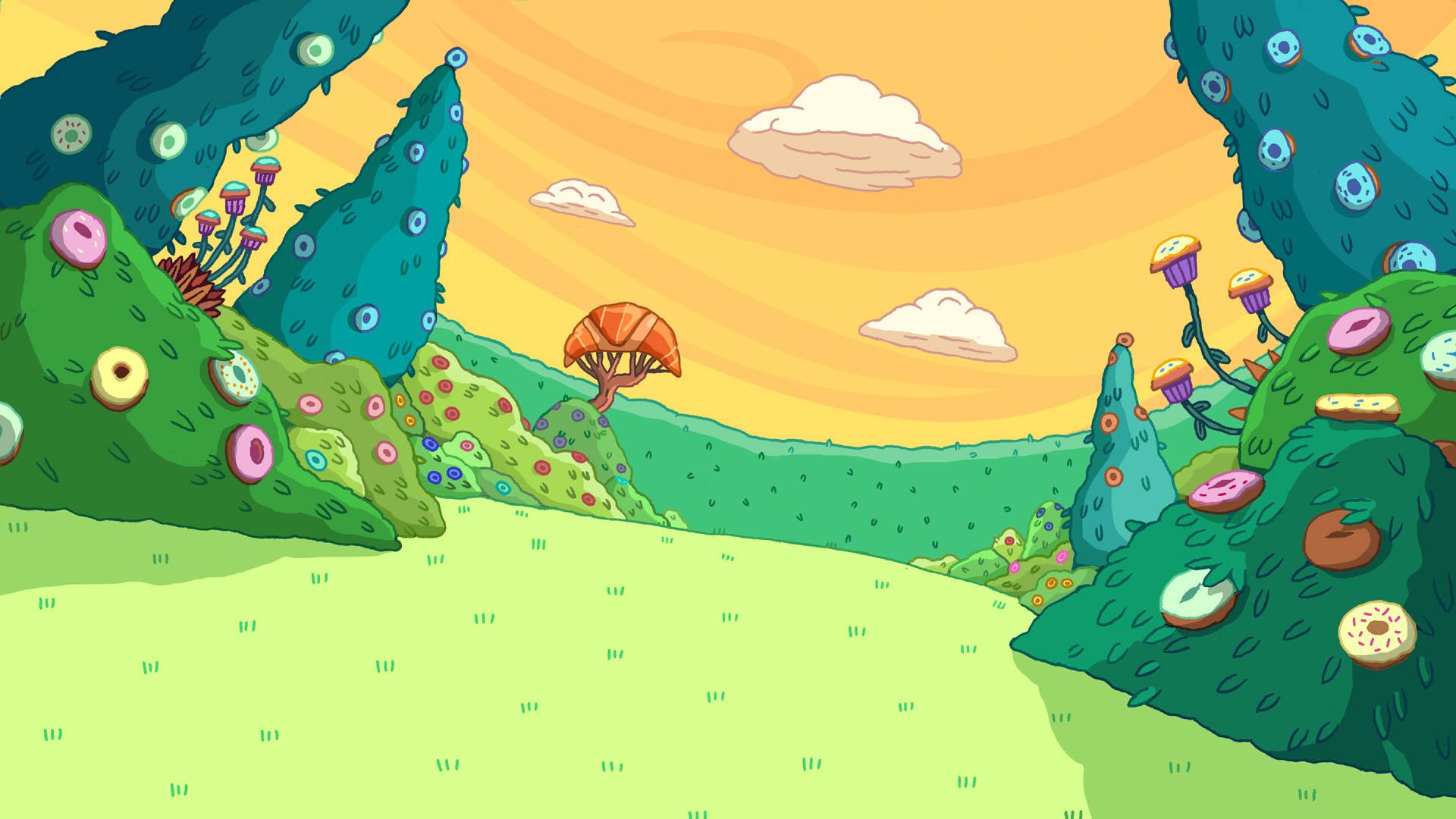 background adventure time