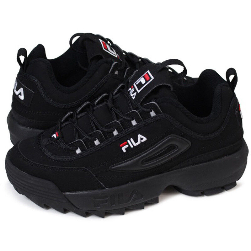 fila shoes in black