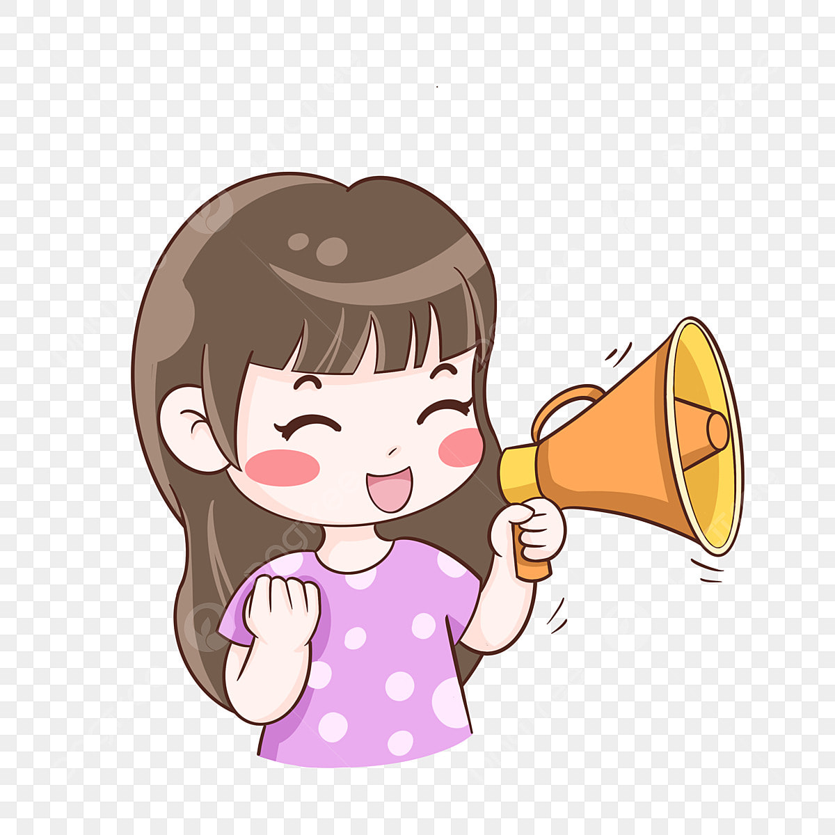 shout clipart