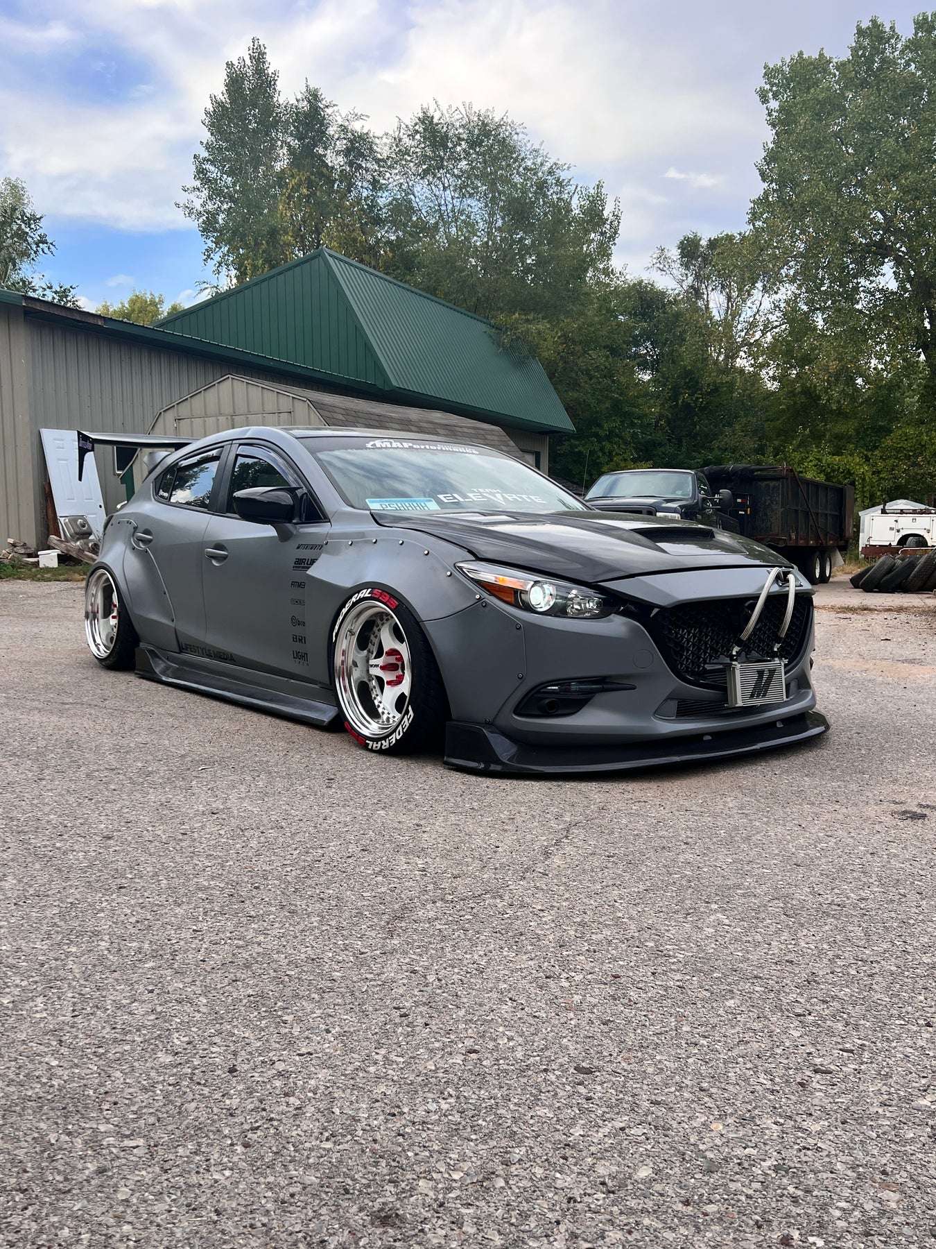 mazda 3 wide body kit