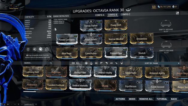 octavia prime build