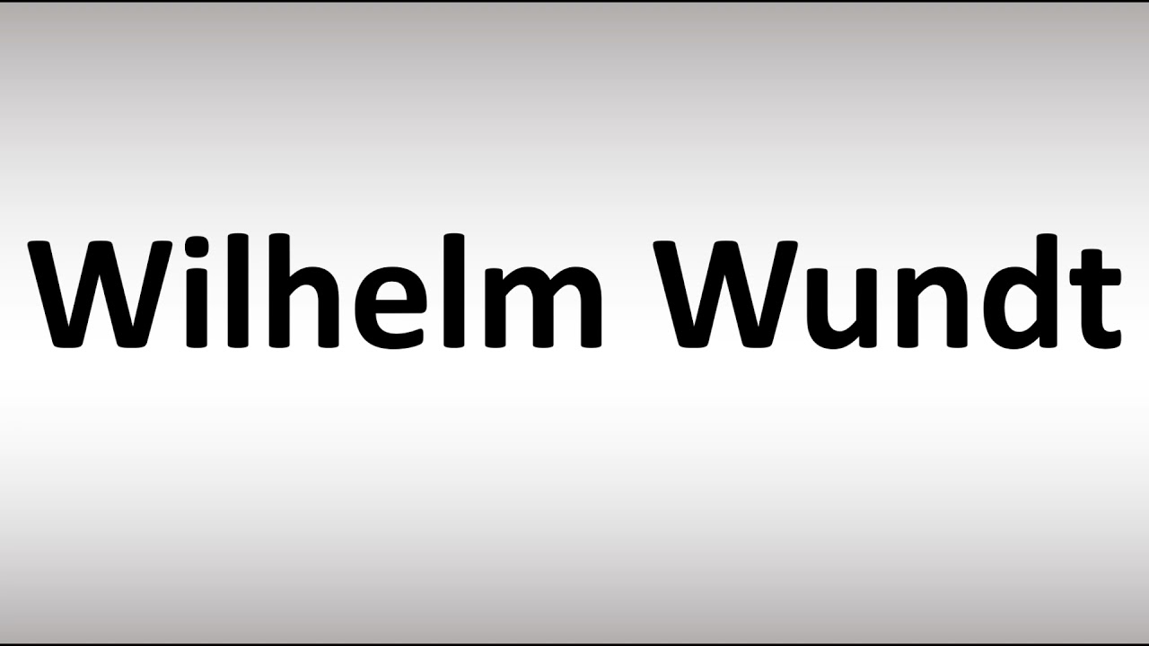 wilhelm pronunciation