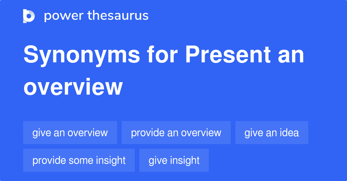 synonym for present