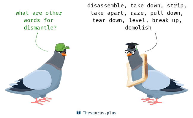 dismantle synonym