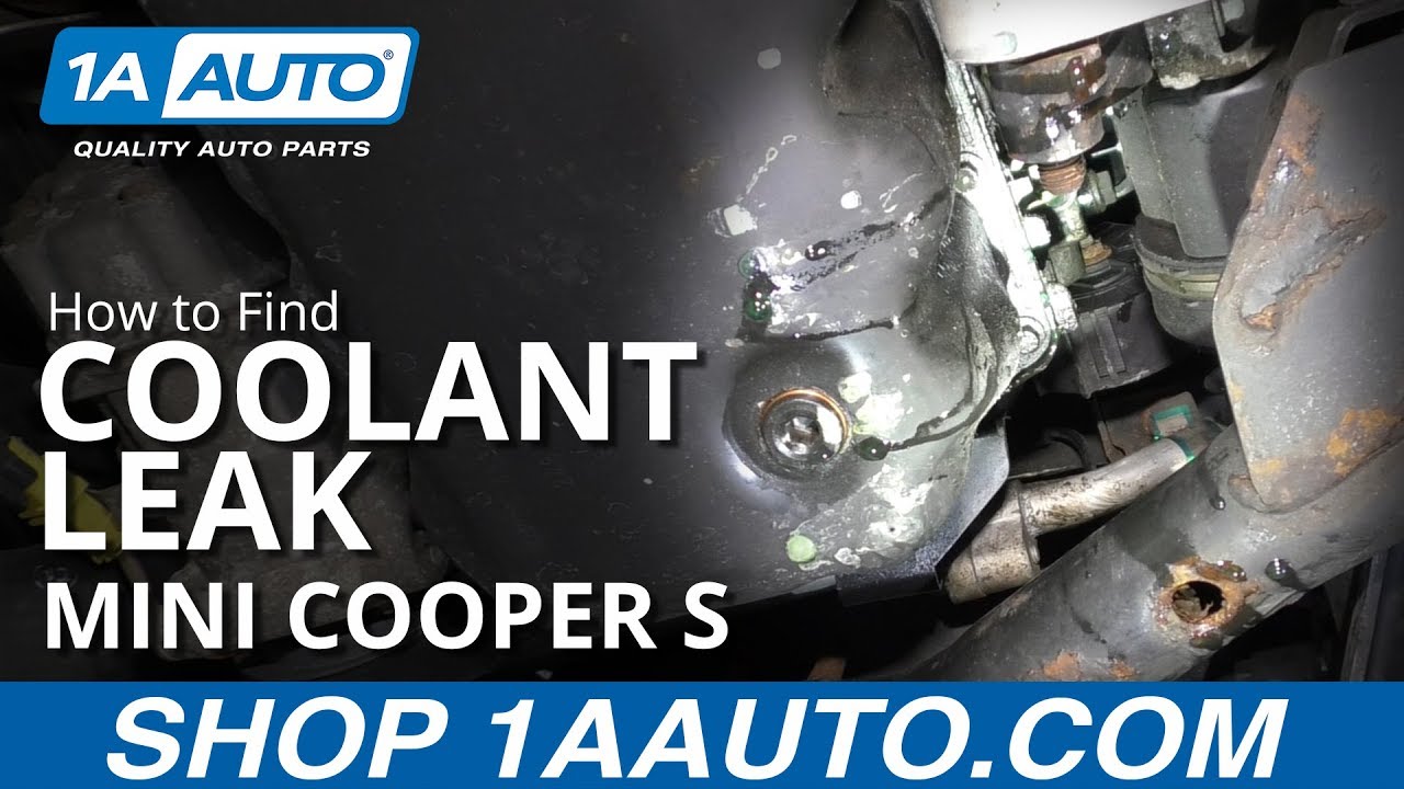 mini cooper coolant leak