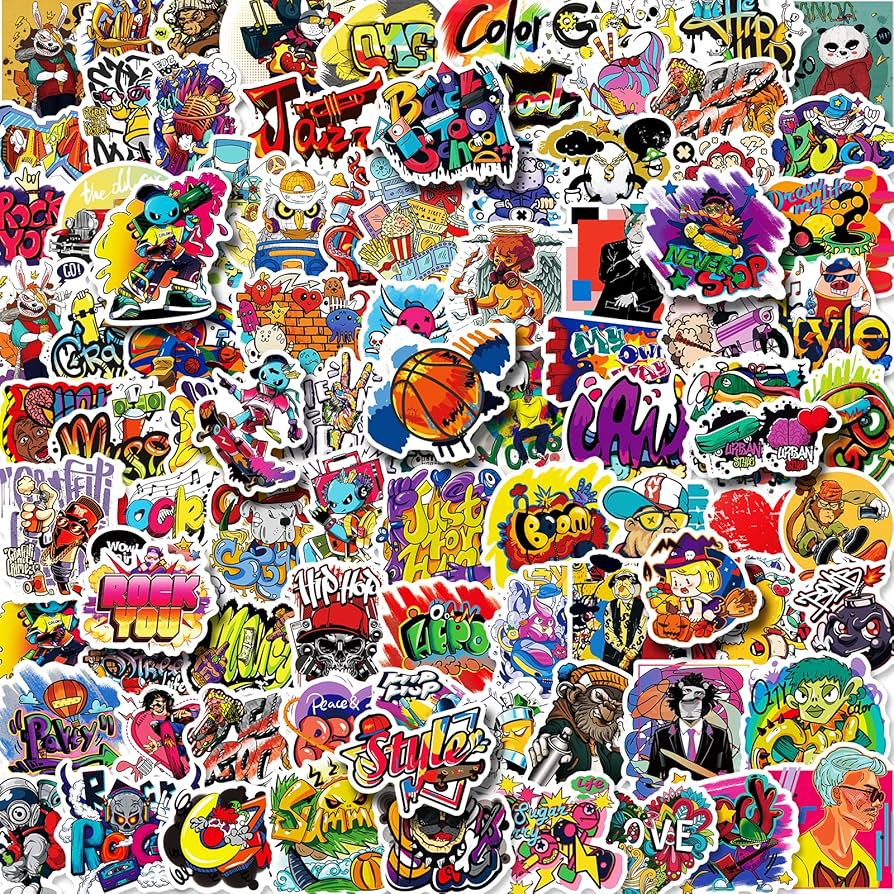 graffiti stickers